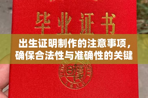 巍山出生证明制作的注意事项，确保合法性与准确性的关键步骤